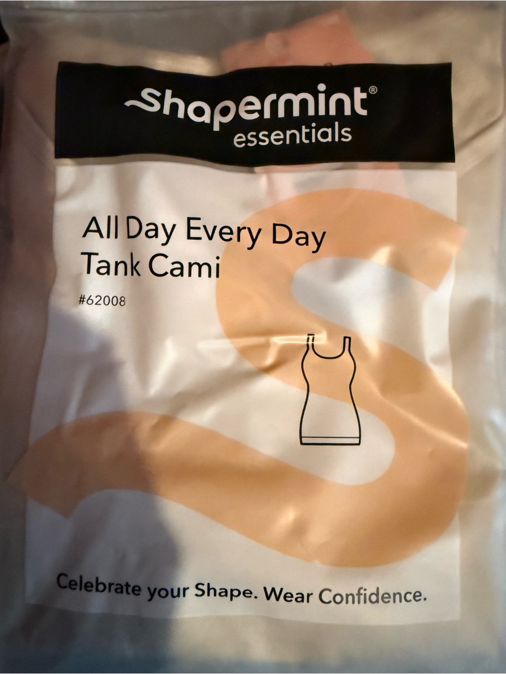 Shapermint Essentials All Day Every Day Tank Cami - Chai 2XL
